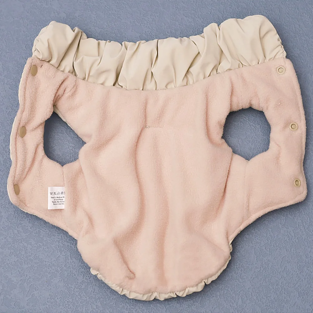 kf-S323a93dcf5014b9eaacd63e5533b5c107 Soft Warm Dog Clothes Winter Padded Puppy Cat Coat Jacket For Small Medium Dogs Chihuahua French Bulldog Poodle Vest Pet Outfit - Image 3